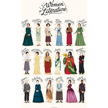 Plakát Plakát, Obraz - Women of Literature, Nour Tohme