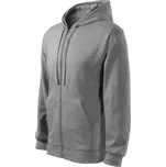 MALFINI® Trendy Zipper Mikina pánská Velikost: XL, Barva: tmavě šedý melír