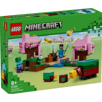 Stavebnice LEGO LEGO Minecraft 21260 Zahrada s rozkvetlými třešněmi