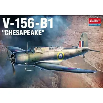 Plastikový model Academy Model Kit letadlo 12330 - V-156-B1 Chesapeake (1:48) - expresní doprava