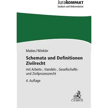 Schemata und Definitionen Zivilrecht - Maties, Martin [DE] (2024, Taschenbuch, C.H. Beck)