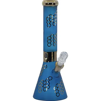 Dýmka 67567 Skleněný bong 36cm