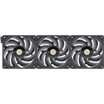 PC ventilátor Thermaltake TOUGHFAN EX12 Pro ? Swappable Edition (schwarz, 3-Fan Pack, 120 mm)