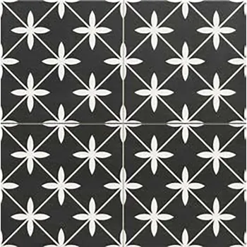 Obklad PRISSMACER VICTORIAN STYLE & PATCHWORK STABLC45X45 45 x 45 x 0,95 černá 1,22 m2