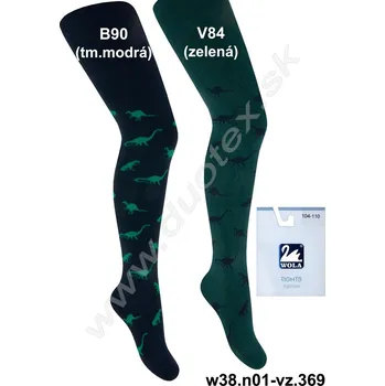 WOLA Dětské punčochy w38.n01-vz.369 Barva: B90, Velikost: 140-146