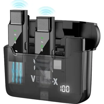 Mikrofon Veles-X Wireless Lavalier Microphone System Dual USB-C