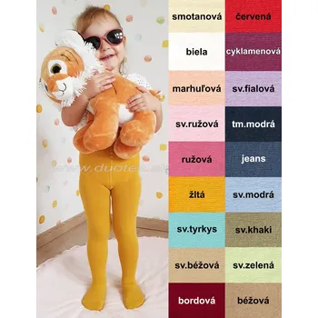 Dámské punčochy WOLA Bavlněné punčošky w(u)18.000 Barva: jeans, Velikost: 80-86