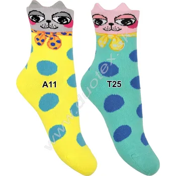 WOLA Dětské ponožky w24.01p-vz.710 Barva: A11, Velikost: 21-23(14-15)