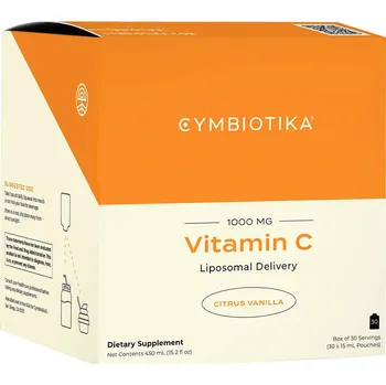 Cymbiotika Liposomální vitamín C s biotinem, 30x15 ml