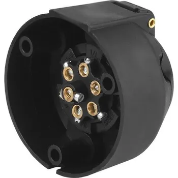Elektrická zásuvka CARMOTION (POLAND) | Zásuvka na přívěs 7 pólová plastová, bez těsnení, balení volně