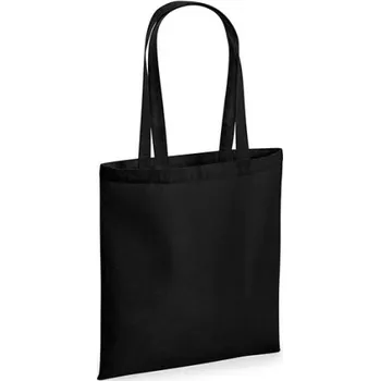 Nákupní taška Westford Mill Nákupní taška WM901 Black 38 x 42 cm