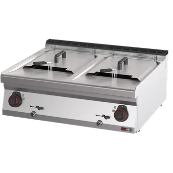 fritéza Fritéza FE 70/08 E elektrická dvojitá 0,96 kW/l, 13+13 l bez podestavby 400 V