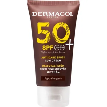 Přípravek na opalování Dermacol Sun opalovací krém proti pigmentovým skvrnám SPF50+ 50 ml