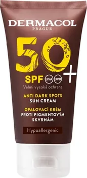 Přípravek na opalování Dermacol Sun opalovací krém proti pigmentovým skvrnám SPF50+ 50 ml