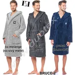 L&L Pánský župan Bruce-2 Barva: sv.melange, Velikost: 2XL