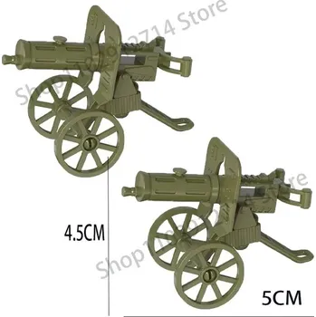 ostatní stavebnice Vojenská stavebnice raketové dělostřelectvo, figurky | styl lego - Pistole 017 Maxim