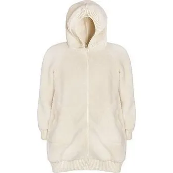 Pánská vesta Vlnka Prodloužená mikina z ovčí vlny přírodní POUZE S (VÝPRODEJ) + DÁREK + Doprava ZDARMA