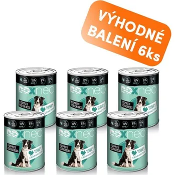 Krmivo pro psa Doxneo Turkey konzerva pro psy s krůtou 6x400g