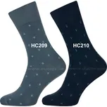 STEVEN Pánské ponožky Steven-056-209 Barva: HC209-sivá, Velikost: 45-47(30-31)