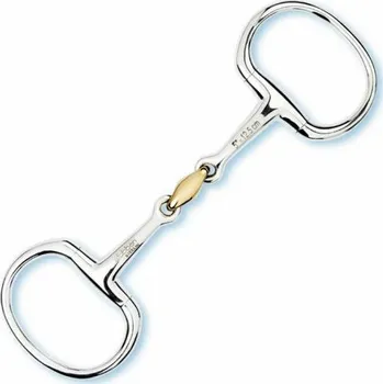 Udidlo pro koně Udidlo oliva 2x lomené STÜBBEN 14mm