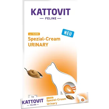 Krmivo pro kočku 66x15g Kattovit Special Cream Urinary - kuřecí