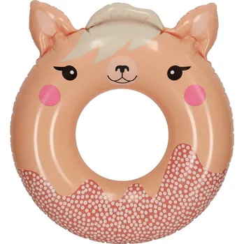 INTEX 59266 Plavecké kolo zvířátko růžové
