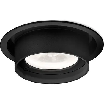 Bodové svítidlo Wever & Ducré Vestavná kruhová bodovka do vlhkých prostředí Rini Sneak IP44 GU10 Barva: Černá 154220B0 Vestavná kruhová bodovka do vlhkých prostředí Rini Sneak IP44 GU10