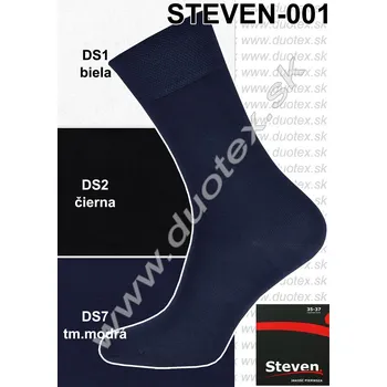 Dámské ponožky STEVEN Dámské ponožky Steven-001 Barva: DS7-tm.modrá, Velikost: 35-37(23-24)