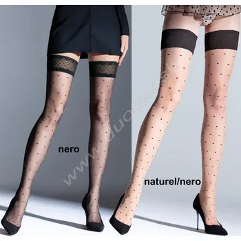 Dámské punčochy KNITTEX Samodržící punčochy Subtle20 Barva: nero, Velikost: 3/4(M/L)