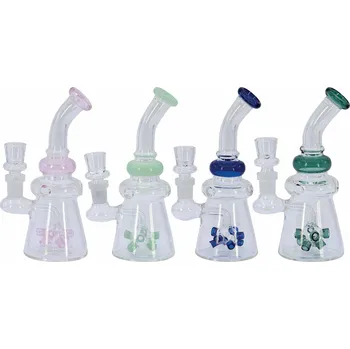 Dýmka Remo 67490 Skleněný bong 17cm MIX
