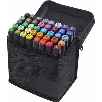 Oboustranné fixy - popisovače | sada v obalu 40ks