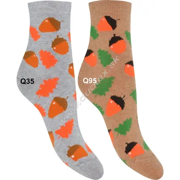 Dívčí oblečení GATTA Dětské ponožky g24.01n-vz.262 Barva: Q35, Velikost: 24-26(16-17)