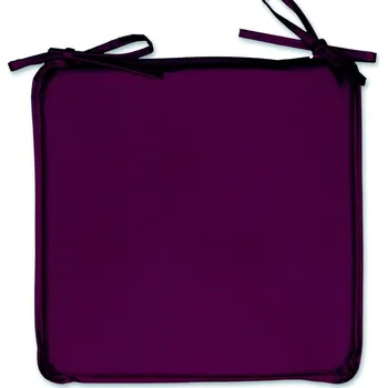 Podsedák Nízký venkovní podsedák Unique vínový fialová 38x38x2,5