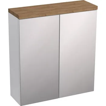 Koupelnový nábytek A-Interiéry Zrcadlová skříňka závěsná bez osvětlení Ohio W 60 ZS