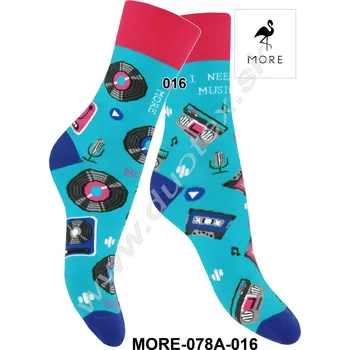 Dámské ponožky MORE Veselé ponožky More-078A-016 Barva: 16, Velikost: 39-42(26-28)
