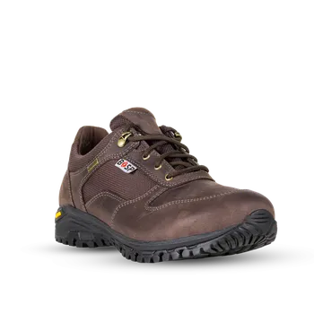 Pánská treková obuv BOSP Tactical Low Dark Brown - velikost 43,5 - Turistické a trekové boty