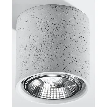 Sollux Lighting Cullo stropní světlo 1x40 W šedá SL.0645