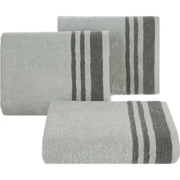 Ručník BAVLNĚNÝ RUČNÍK MĚRY 30X50 CM STŘÍBRNÁ