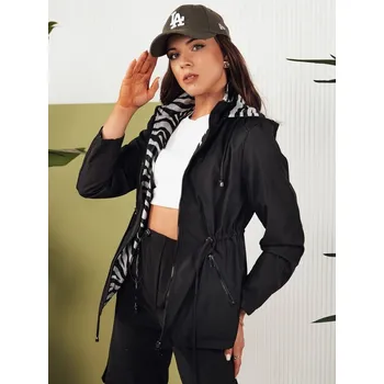 Dámský kabát Dámská parka DSTREET CORMIS ČERNÁ XL
