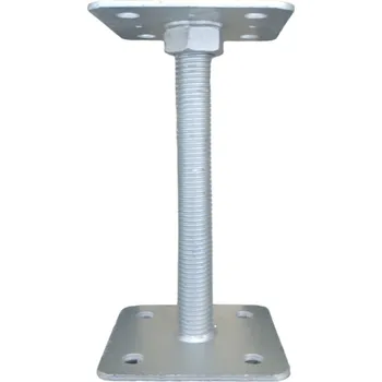 Patka dřevěného pilíře 200mm - závit M20 (spodní a vrchní deska 80x80mm))