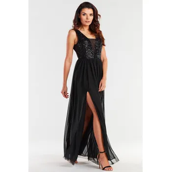 Dámské šaty Šaty pro ženy Awama A486 Awama černá 2469820