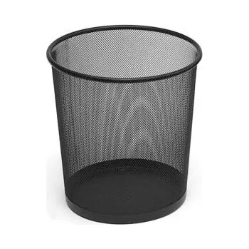 Pytle na odpadky Koš odpadkový kovový černý velký 30x35 pk