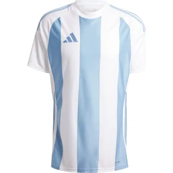 Pánské tričko Pánské Tričko s krátkým rukávem ADIDAS STRIPED 24 JSY IW4555 – Modrá XL