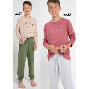 Chlapecké pyžamo TARO Chlapecké pyžamo Sammy3090 Barva: zz32-ružováS, Velikost: 158