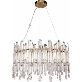 Zuma Line Crown závěsné svítidlo 6x40 W průhledná-zlatá 9867-500