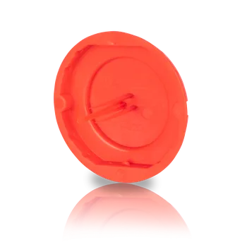 Elektroinstalační krabice F-TRONIC 7390024 Signální víčko E120 pro přístrojové krabice s prům. 60 mm, červená