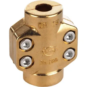 Příslušenství k čerpadlu LMC Svorka RKS mosaz 47-50 mm EN14423 (dříve DIN2826)