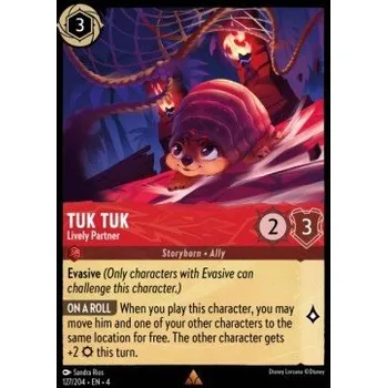 Sběratelská karetní hra URS 127/204 Tuk Tuk - Lively Partner Verze: NORMAL, Stav Produktu: Near Mint