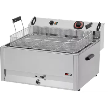 fritéza Fritéza FE 60 T elektrická 0,5 kW/l, 30 l stolní s výpustí 400 V