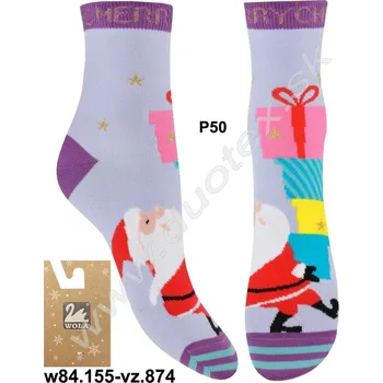 Pánské ponožky WOLA Vánoční ponožky w84.155-vz.874 Barva: P50, Velikost: 39-41(26-27)